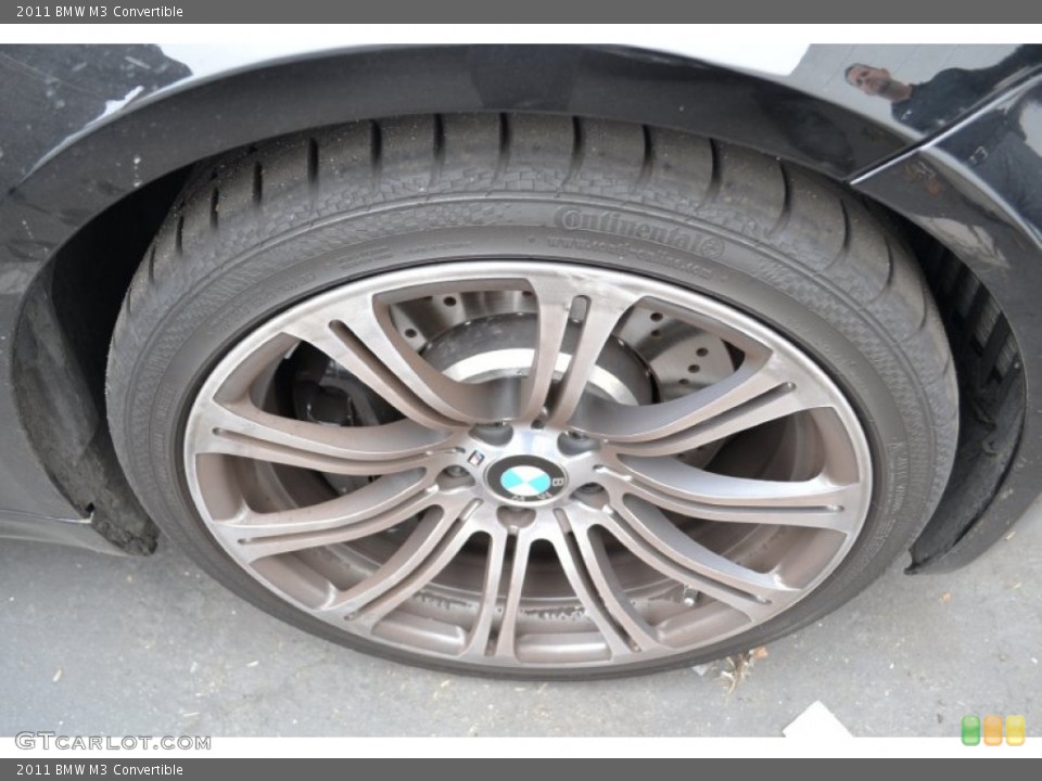 2011 BMW M3 Convertible Wheel and Tire Photo #50857234