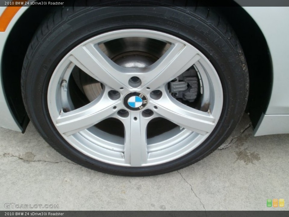 2010 BMW Z4 sDrive30i Roadster Wheel and Tire Photo #50858930