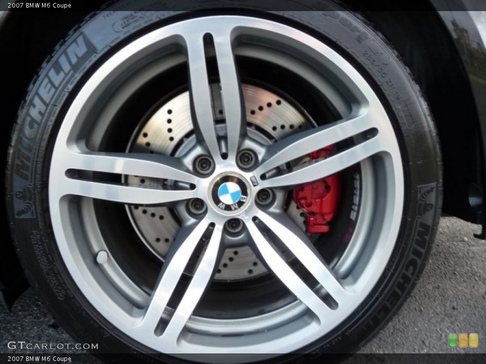 2007 BMW M6 Coupe Wheel and Tire Photo #50864590