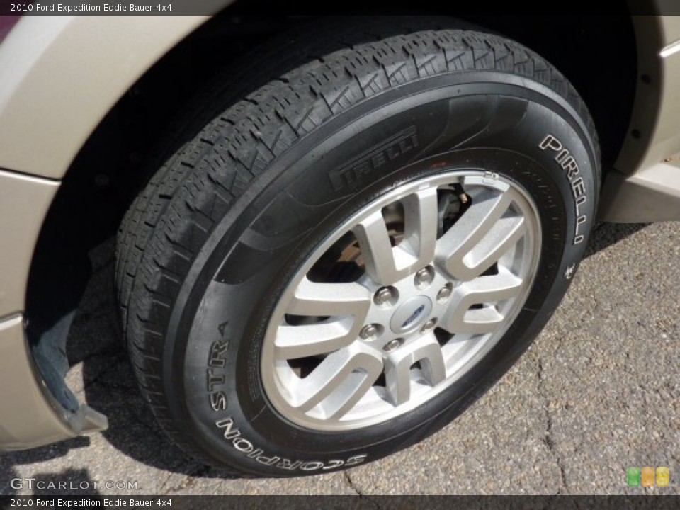 2010 Ford Expedition Eddie Bauer 4x4 Wheel and Tire Photo #50866771