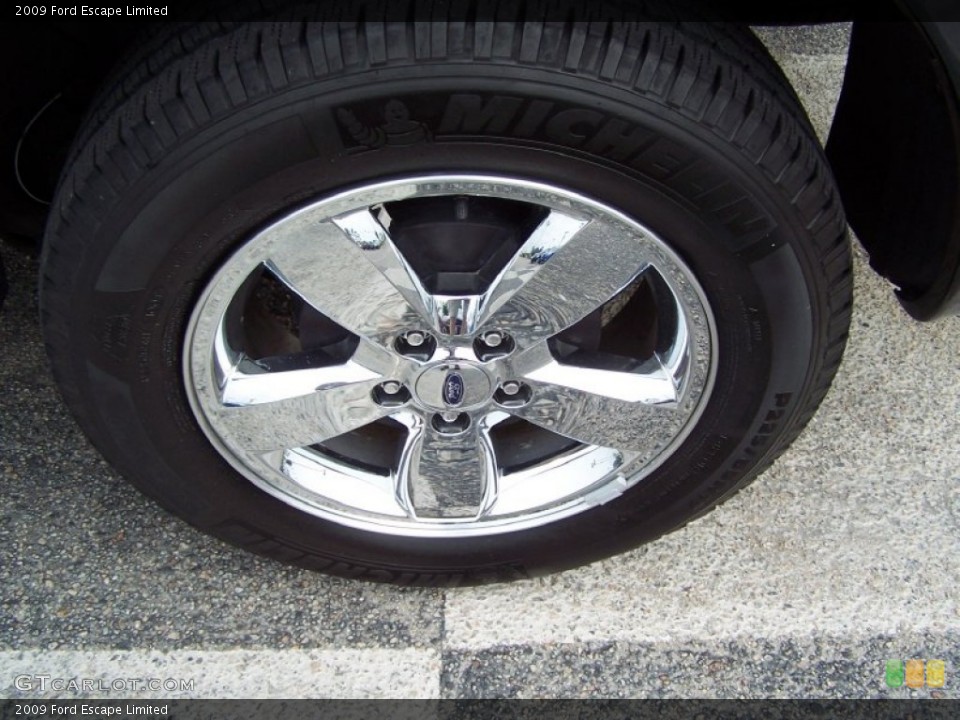 2009 Ford Escape Limited Wheel and Tire Photo #50872942