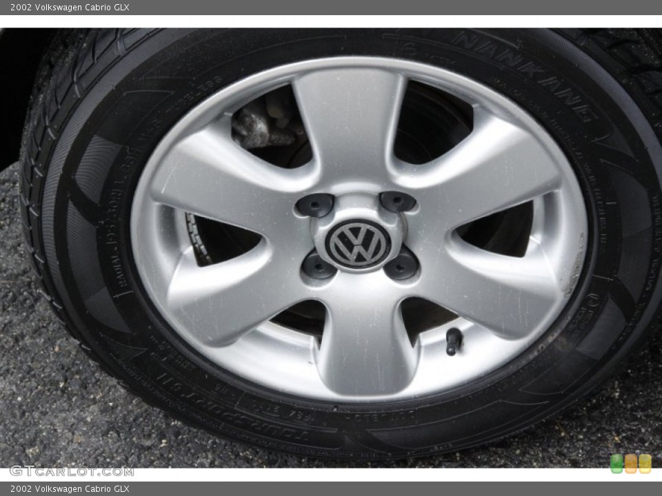 2002 Volkswagen Cabrio GLX Wheel and Tire Photo #50879116
