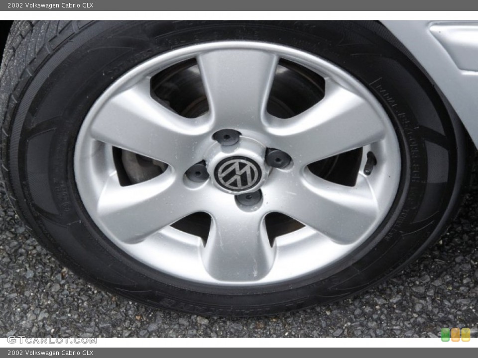 2002 Volkswagen Cabrio GLX Wheel and Tire Photo #50879146