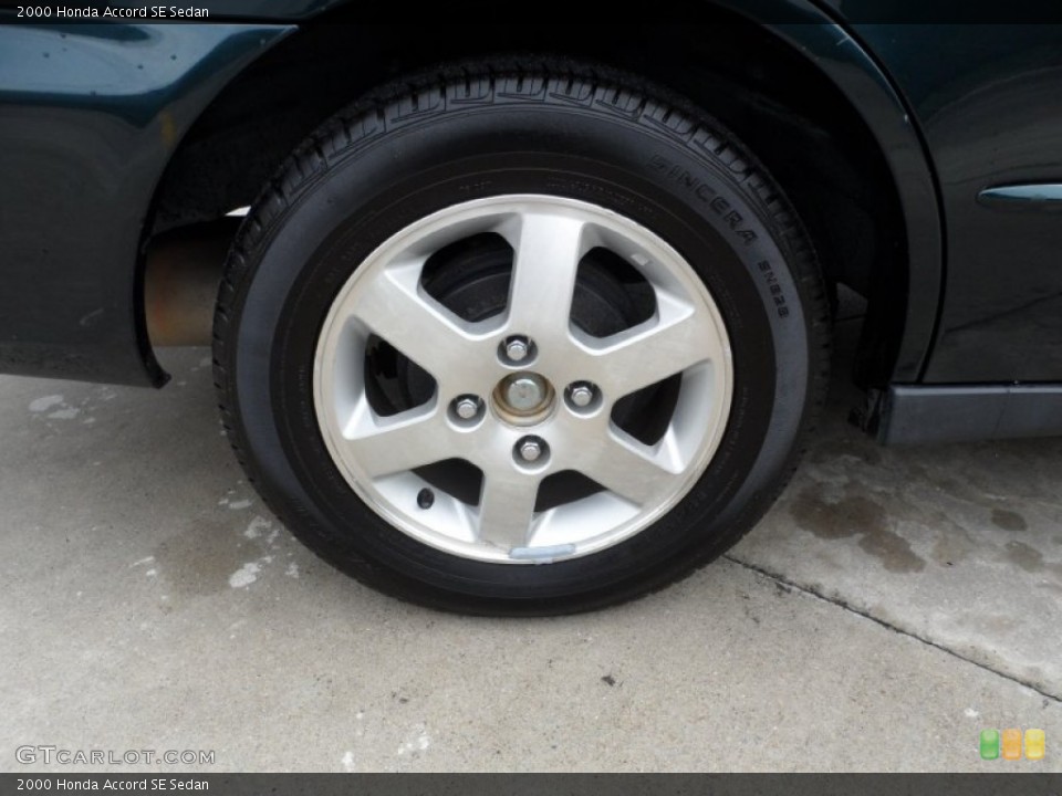 2000 Honda Accord SE Sedan Wheel and Tire Photo #50879680