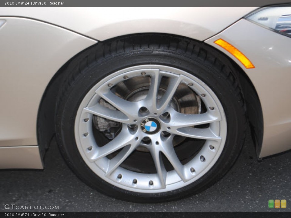 2010 BMW Z4 sDrive30i Roadster Wheel and Tire Photo #50881774