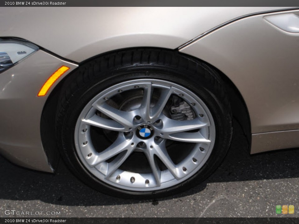 2010 BMW Z4 sDrive30i Roadster Wheel and Tire Photo #50881933