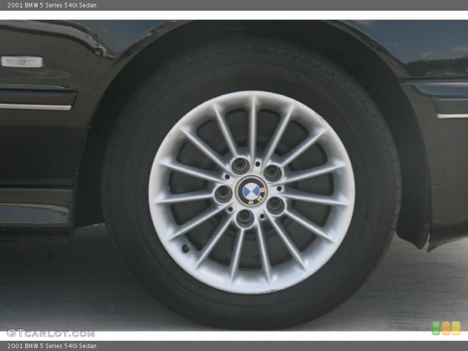 2001 BMW 5 Series 540i Sedan Wheel and Tire Photo #50882383