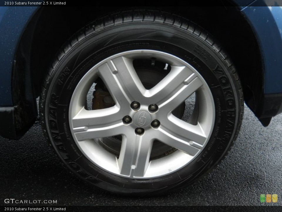 2010 Subaru Forester 2.5 X Limited Wheel and Tire Photo #50892163