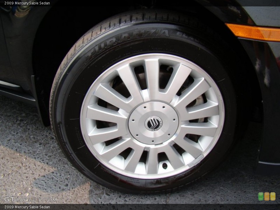 2009 Mercury Sable Sedan Wheel and Tire Photo #50892175