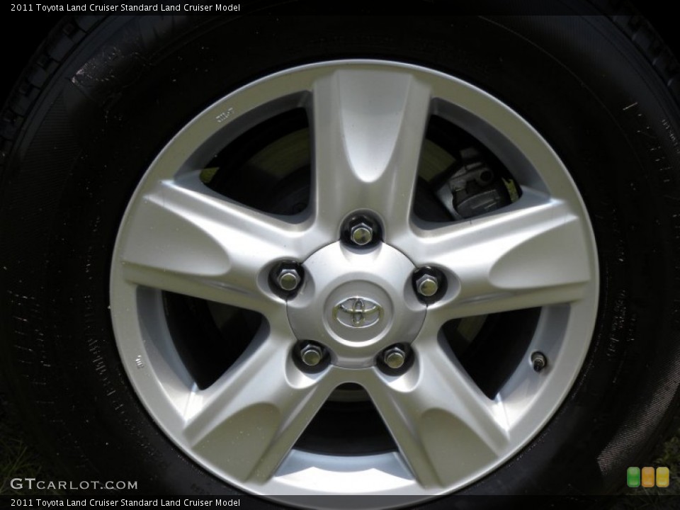 2011 Toyota Land Cruiser  Wheel and Tire Photo #50893033