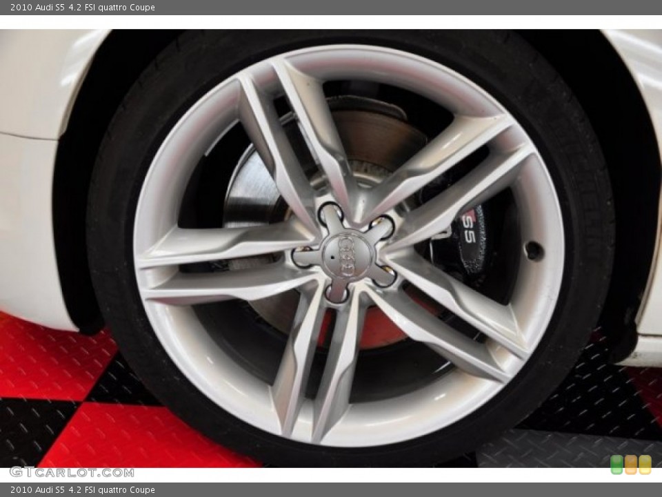 2010 Audi S5 4.2 FSI quattro Coupe Wheel and Tire Photo #50893636