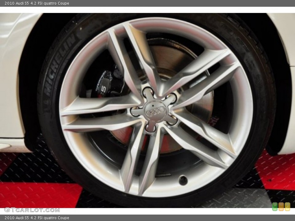 2010 Audi S5 4.2 FSI quattro Coupe Wheel and Tire Photo #50893705