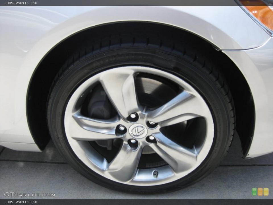 2009 Lexus GS 350 Wheel and Tire Photo #50895151