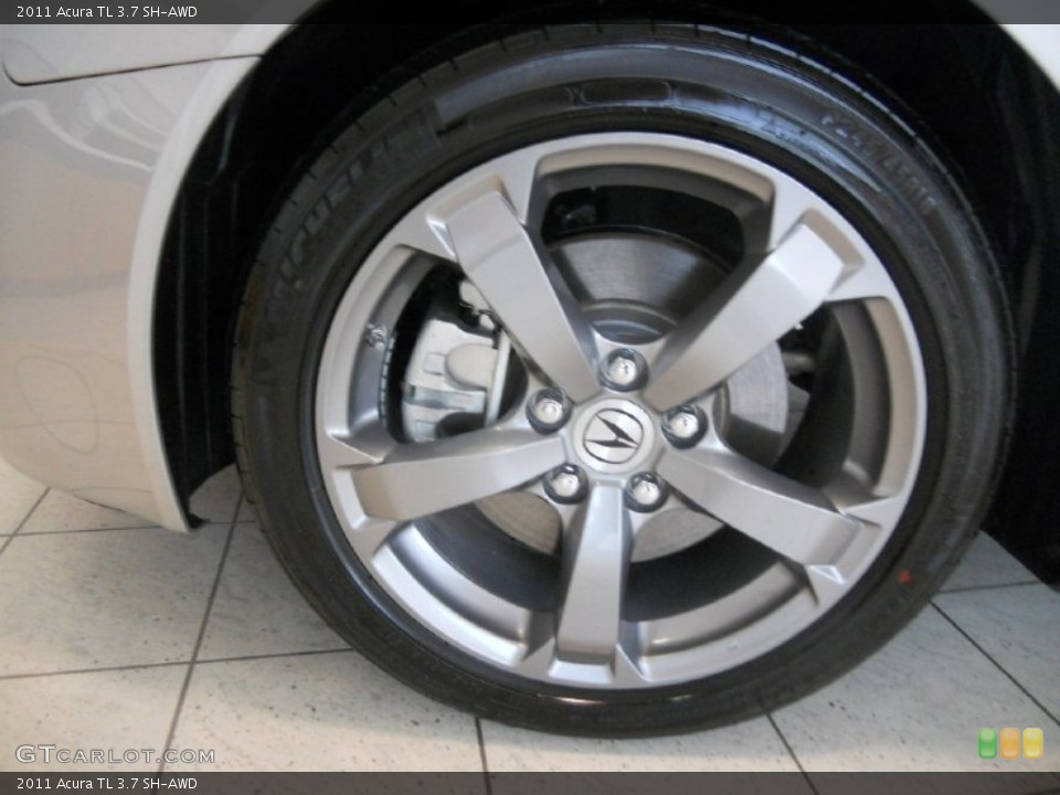 2011 Acura TL 3.7 SH-AWD Wheel and Tire Photo #50903458