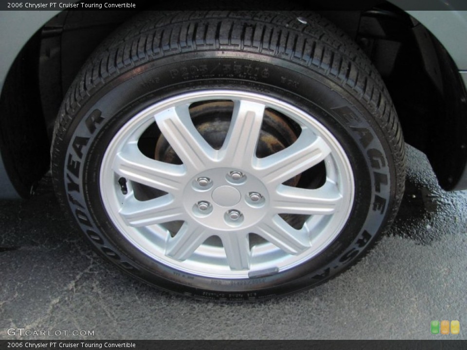 2006 Chrysler PT Cruiser Touring Convertible Wheel and Tire Photo #50905081