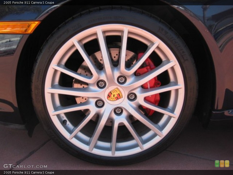 2005 Porsche 911 Carrera S Coupe Wheel and Tire Photo #50905555