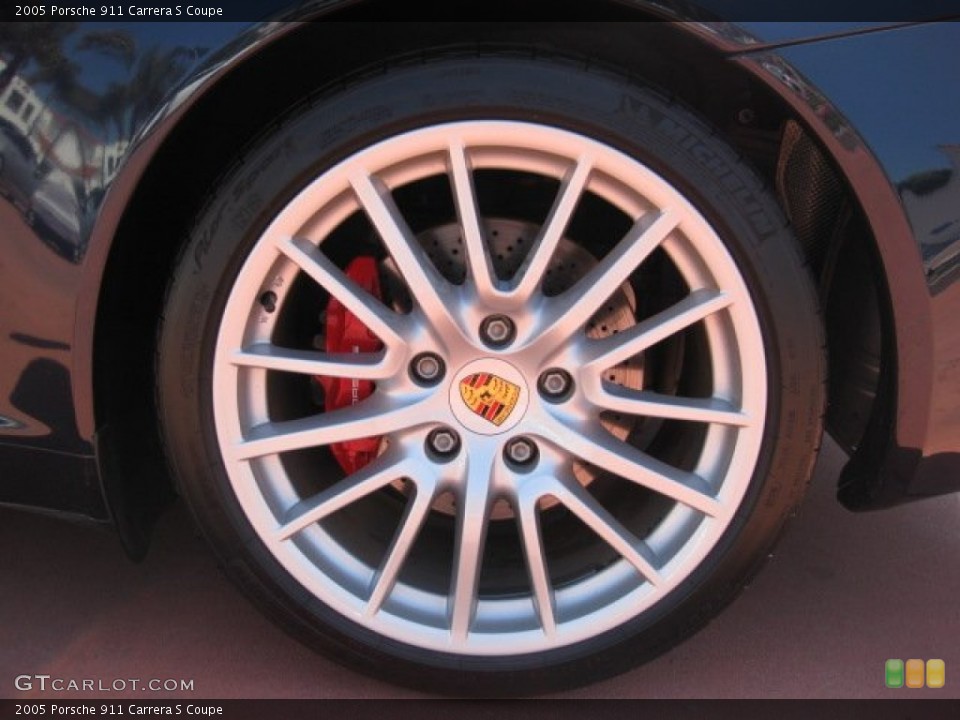 2005 Porsche 911 Carrera S Coupe Wheel and Tire Photo #50905570