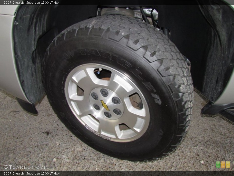 2007 Chevrolet Suburban 1500 LT 4x4 Wheel and Tire Photo #50905756