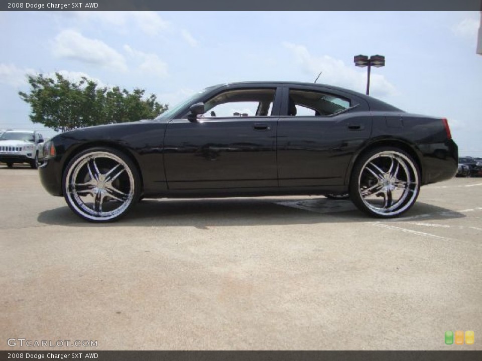 2008 Dodge Charger Custom Wheel and Tire Photo #50908843