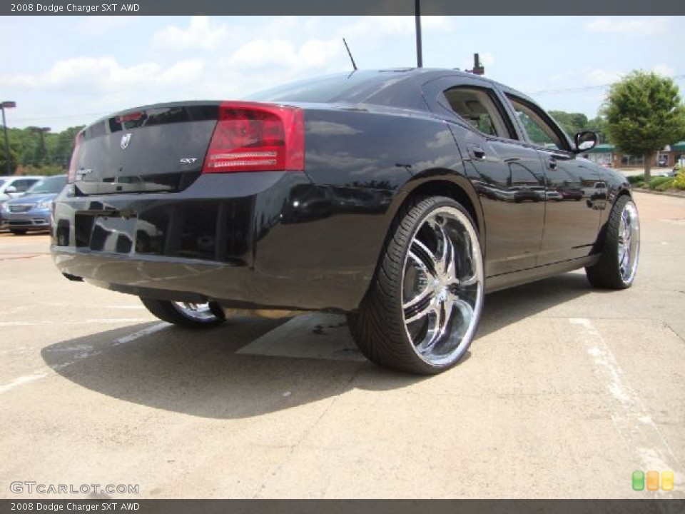 2008 Dodge Charger Custom Wheel and Tire Photo #50908870