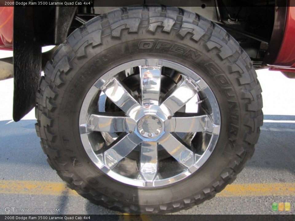 2008 Dodge Ram 3500 Custom Wheel and Tire Photo #50911534