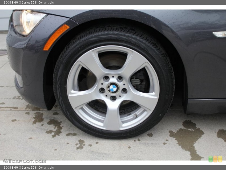 2008 BMW 3 Series 328i Convertible Wheel and Tire Photo #50913831