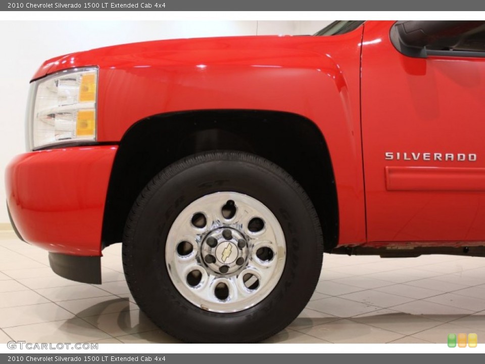 2010 Chevrolet Silverado 1500 LT Extended Cab 4x4 Wheel and Tire Photo #50914014