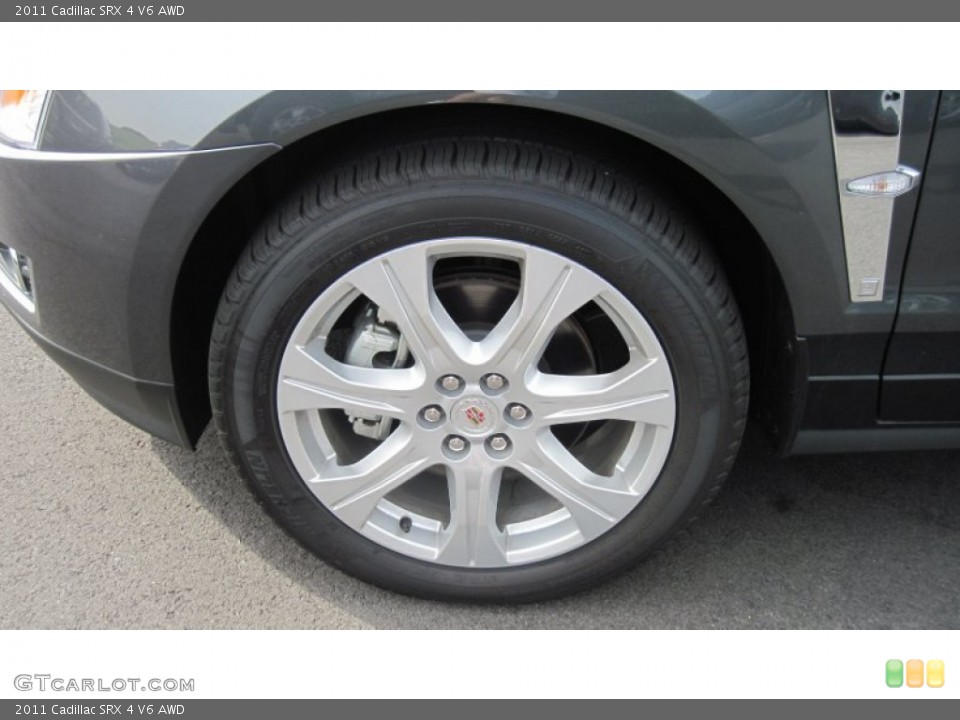 2011 Cadillac SRX 4 V6 AWD Wheel and Tire Photo #50919666