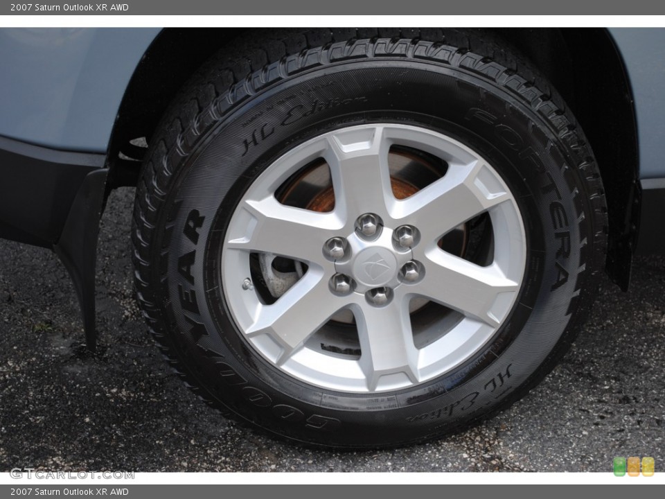 2007 Saturn Outlook XR AWD Wheel and Tire Photo #50920782