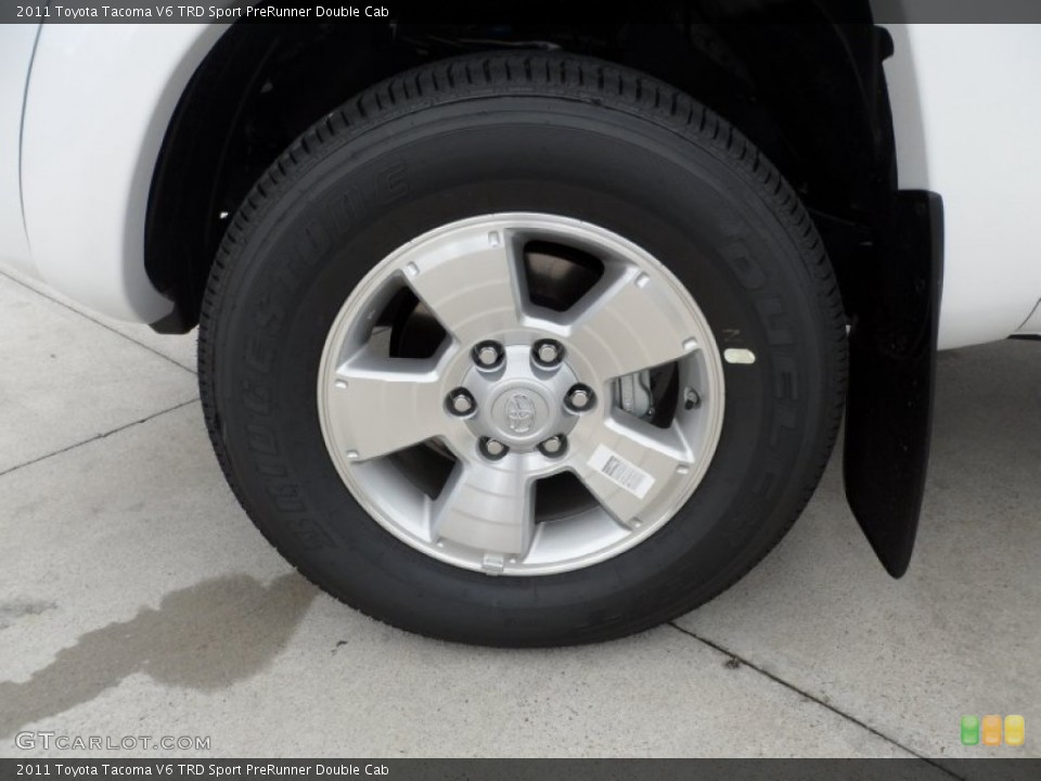2011 Toyota Tacoma V6 TRD Sport PreRunner Double Cab Wheel and Tire Photo #50923160