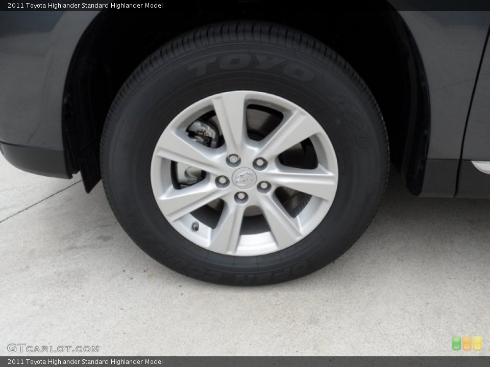 2011 Toyota Highlander  Wheel and Tire Photo #50923647