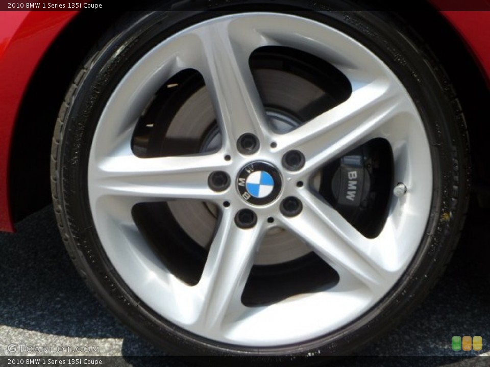 2010 BMW 1 Series 135i Coupe Wheel and Tire Photo #50930051