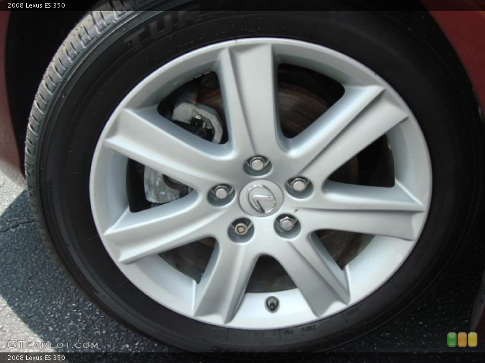 2008 Lexus ES 350 Wheel and Tire Photo #50936421