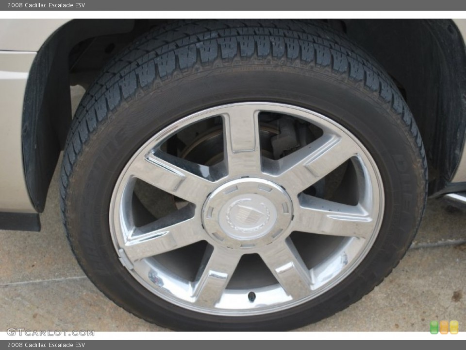 2008 Cadillac Escalade ESV Wheel and Tire Photo #50946273