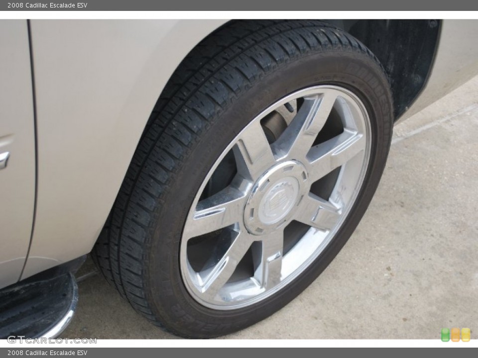 2008 Cadillac Escalade ESV Wheel and Tire Photo #50946315