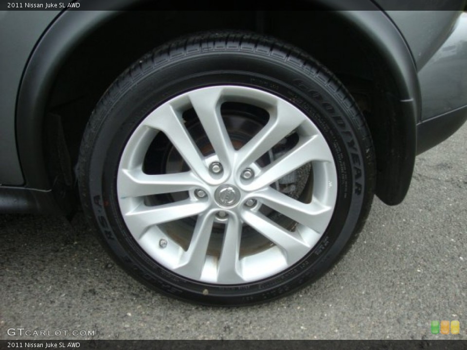 2011 Nissan Juke SL AWD Wheel and Tire Photo #50958339