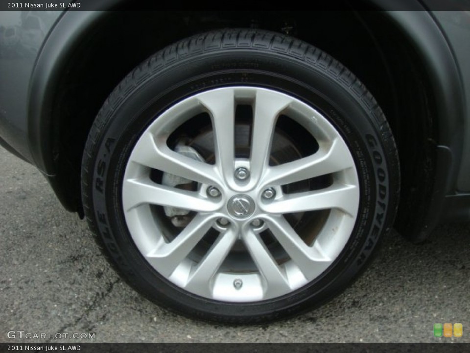2011 Nissan Juke SL AWD Wheel and Tire Photo #50958354
