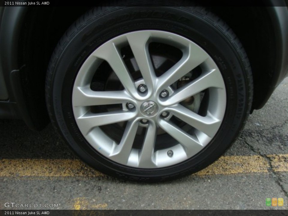 2011 Nissan Juke SL AWD Wheel and Tire Photo #50958372