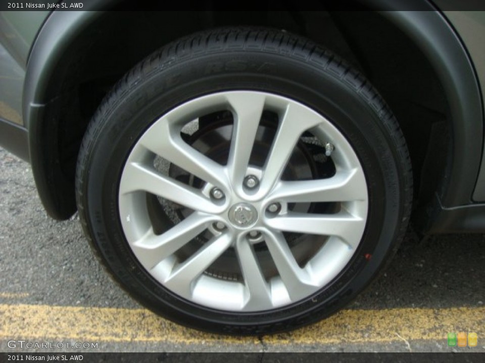 2011 Nissan Juke SL AWD Wheel and Tire Photo #50958396