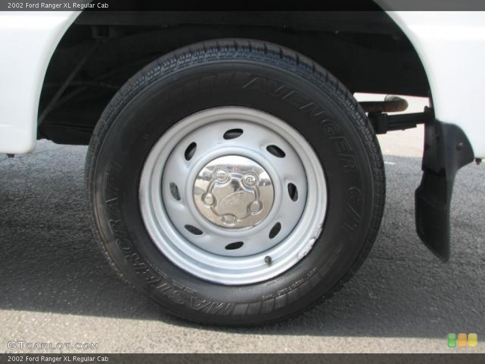 2002 Ford Ranger XL Regular Cab Wheel and Tire Photo #50959617