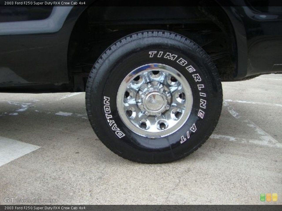 2003 Ford F250 Super Duty Custom Wheel and Tire Photo #50959770