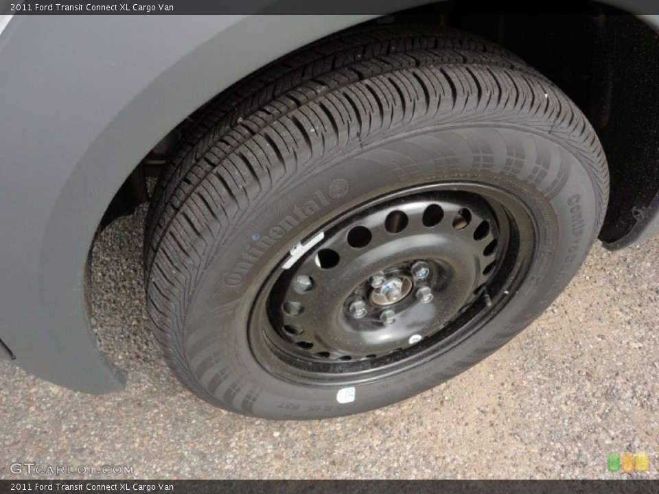 2011 Ford Transit Connect XL Cargo Van Wheel and Tire Photo #50964198