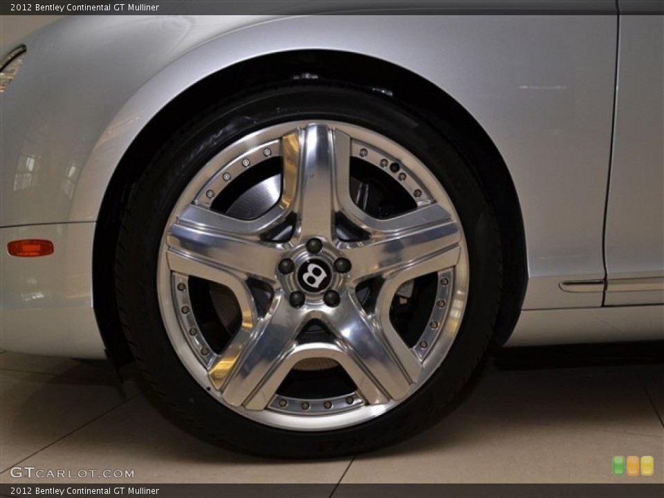 2012 Bentley Continental GT Mulliner Wheel and Tire Photo #50965779