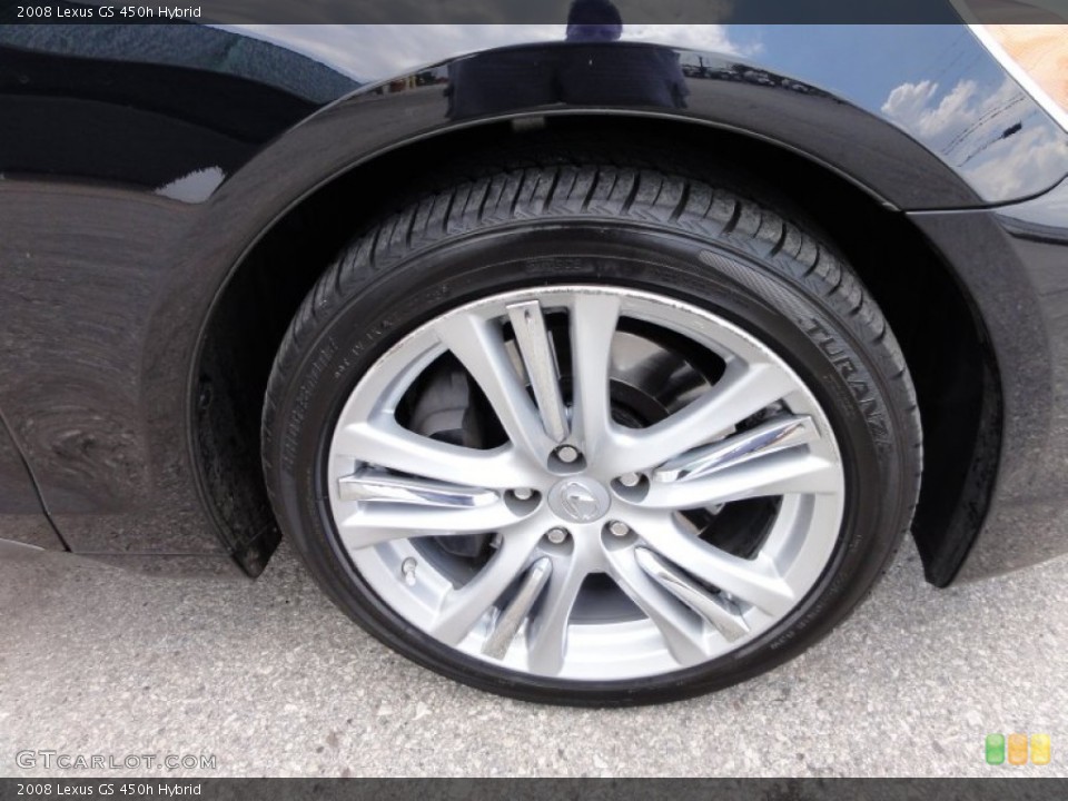 2008 Lexus GS 450h Hybrid Wheel and Tire Photo #50985603