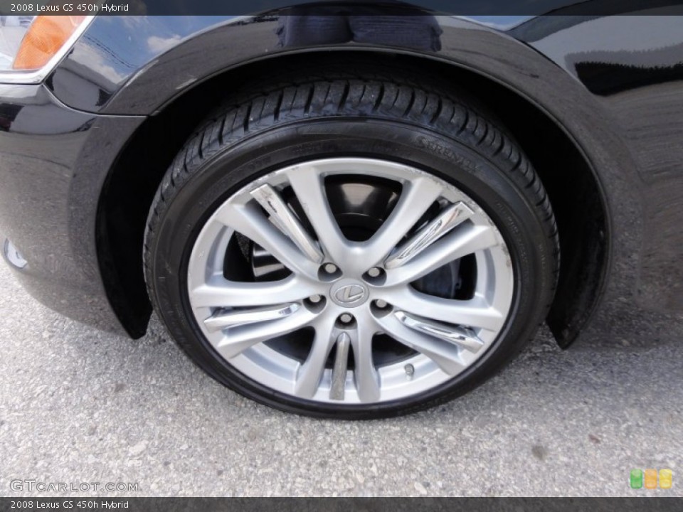 2008 Lexus GS 450h Hybrid Wheel and Tire Photo #50985660