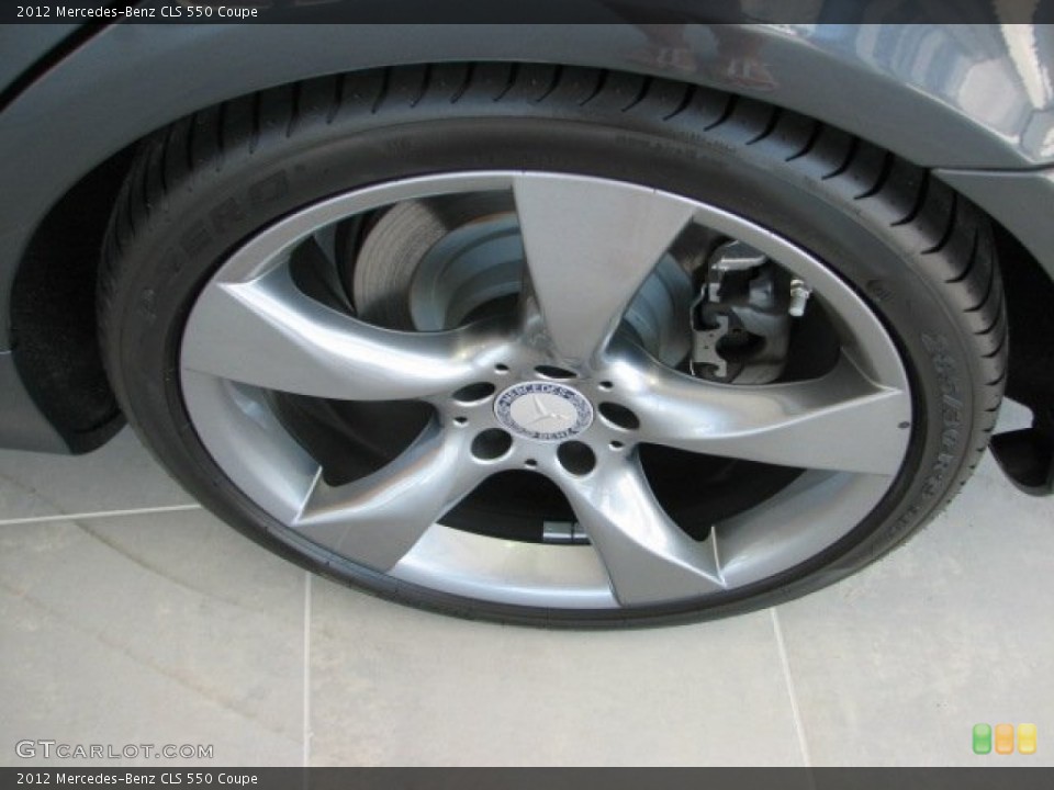 2012 Mercedes-Benz CLS 550 Coupe Wheel and Tire Photo #50997455