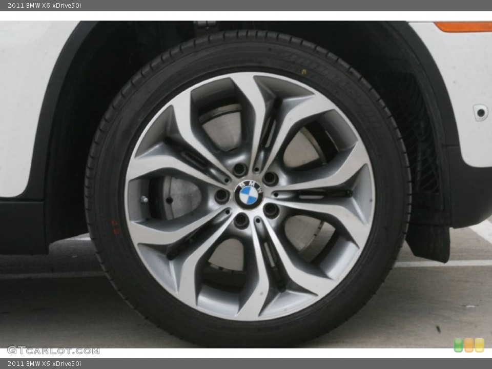 2011 BMW X6 xDrive50i Wheel and Tire Photo #50999167