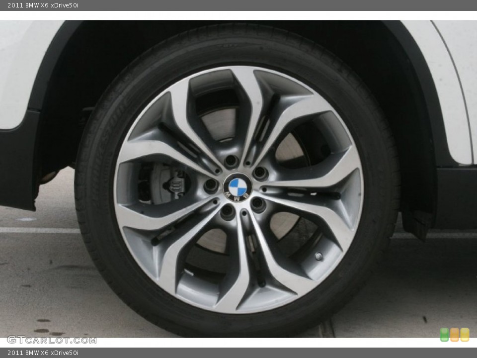 2011 BMW X6 xDrive50i Wheel and Tire Photo #50999182