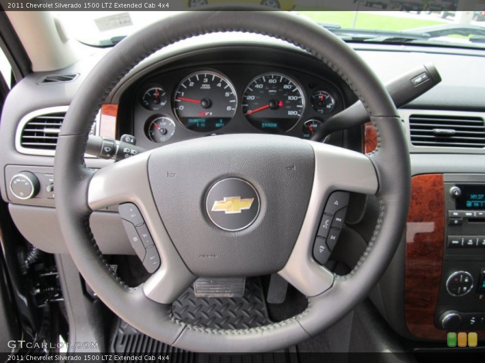 2011 Chevrolet Silverado 1500 LTZ Extended Cab 4x4 Wheel and Tire Photo #51001048