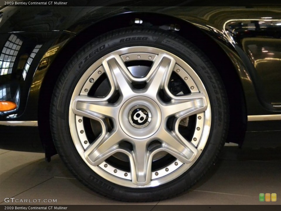 2009 Bentley Continental GT Mulliner Wheel and Tire Photo #51003634